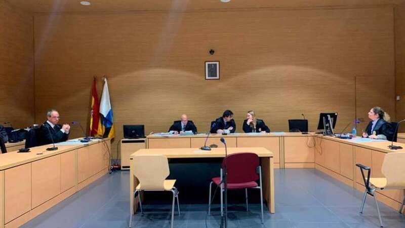 Imagen de archivo de la vista oral (Foto Canarias7)