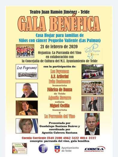 Cartel de la gala (Foto TA)