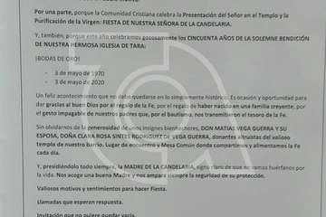 Fiestas de Tara 2020 (Foto TA)