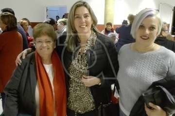 Pregón y homenaje anoche en Tara con motivo de las fiestas en honor de la Virgen de la Candelaria (Foto Carmelo Santana y TA)