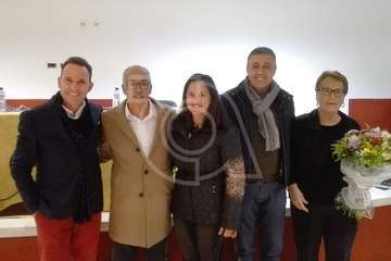 Pregón y homenaje anoche en Tara con motivo de las fiestas en honor de la Virgen de la Candelaria (Foto Carmelo Santana y TA)