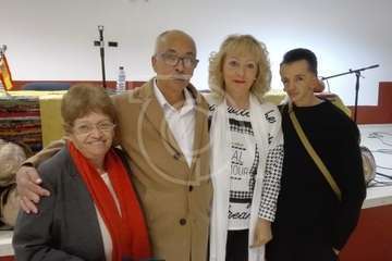 Pregón y homenaje anoche en Tara con motivo de las fiestas en honor de la Virgen de la Candelaria (Foto Carmelo Santana y TA)