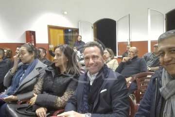 Pregón y homenaje anoche en Tara con motivo de las fiestas en honor de la Virgen de la Candelaria (Foto Carmelo Santana y TA)