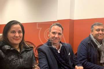 Pregón y homenaje anoche en Tara con motivo de las fiestas en honor de la Virgen de la Candelaria (Foto Carmelo Santana y TA)