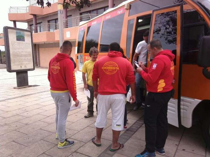 Imagen de archivo de una donación de sangre en La Garita (Foto TA)