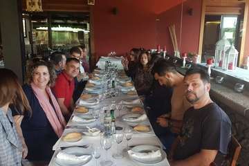 Encuentro de antiguos alumnos del Colegio San Juan de Telde (Foto TA)