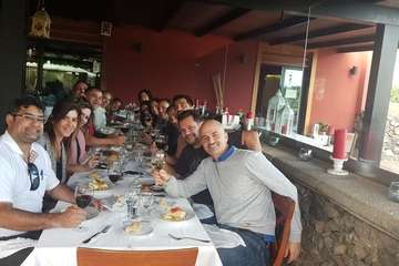 Encuentro de antiguos alumnos del Colegio San Juan de Telde (Foto TA)
