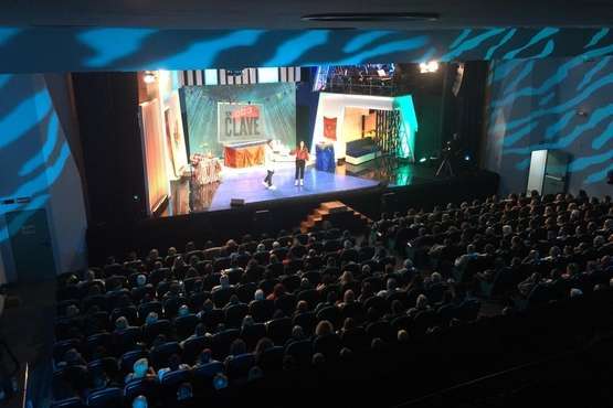 Sonrisas 'disparatadas' en otra clave desde Telde (Foto TA)