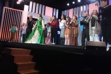 Sonrisas 'disparatadas' en otra clave desde Telde (Foto TA)