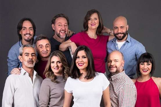 Sonrisas 'disparatadas' en otra clave desde Telde (Foto TA)