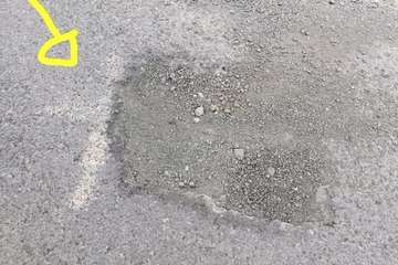 Baches trampa en Caserones Bajos (Foto TA)