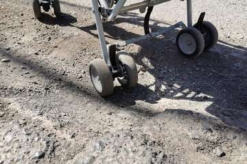 Baches trampa en Caserones Bajos (Foto TA)