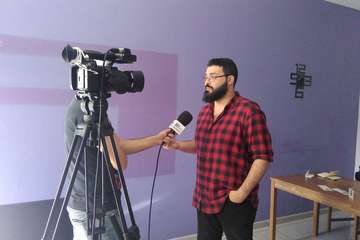 El Sindicato de Inquilinas de Gran Canaria mostró es lunes su apoyo a María Cruz (Foto Acfi Press)