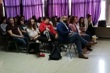 Sara Ramírez clausura en Telde el espectáculo â€˜Frágilâ€™, una iniciativa dirigida a adolescentes (Foto TA)