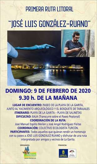 El colectivo Turcón organiza este homenaje al desaparecido José Luis González Ruano (Foto TA)