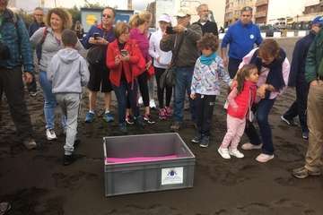 Ruta por la costa en memoria de José Luis González Ruano (Foto Ildefonso Rodríguez y TA)