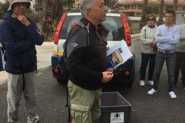 Ruta por la costa en memoria de José Luis González Ruano (Foto Ildefonso Rodríguez y TA)