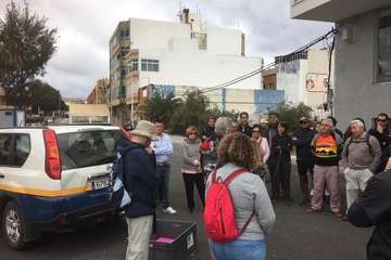 Ruta por la costa en memoria de José Luis González Ruano (Foto Ildefonso Rodríguez y TA)