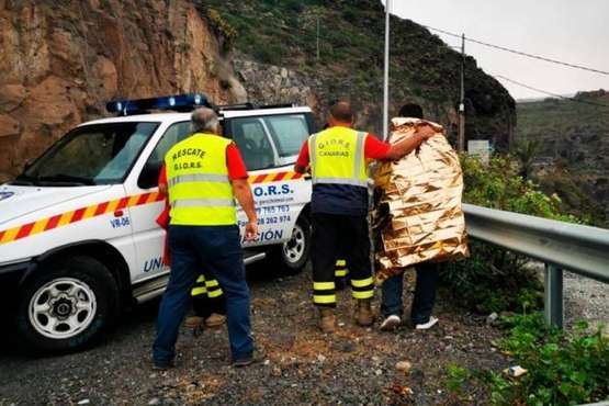 Localizado con hipotermia en Guía el vecino de Jinámar desaparecido desde el viernes (Foto GIORS Canarias)