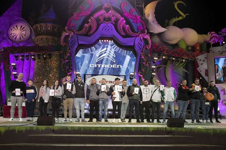 Sorteo del orden de intervención de la final (Foto TA)