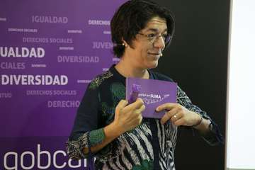 Presentación en Telde de las líneas principales de la Estrategia Canaria de Transición Igualitaria (Foto TA)