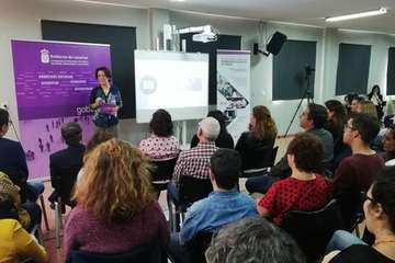 Presentación en Telde de las líneas principales de la Estrategia Canaria de Transición Igualitaria (Foto TA)