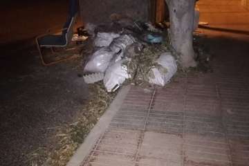 El Valle de los Nueve Bajo 'se levanta' contra el deficiente servicio de recogida de basura (Foto TA)