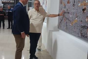 Visita del nuevo delegado del Gobierno en Canarias a las instalaciones de Entre Amigos en el Valle de Jinámar (Foto TA)
