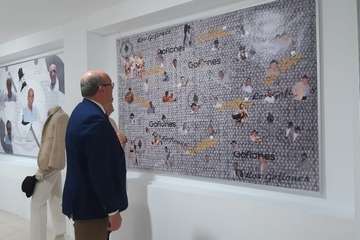 Visita del nuevo delegado del Gobierno en Canarias a las instalaciones de Entre Amigos en el Valle de Jinámar (Foto TA)
