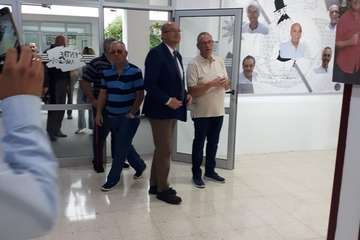 Visita del nuevo delegado del Gobierno en Canarias a las instalaciones de Entre Amigos en el Valle de Jinámar (Foto TA)

