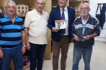 Visita del nuevo delegado del Gobierno en Canarias a las instalaciones de Entre Amigos en el Valle de Jinámar (Foto TA)
