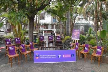 Presentación del programa de actos del Día Internacional de las Mujeres en Telde (Foto TA y FJS)