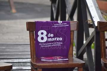 Presentación del programa de actos del Día Internacional de las Mujeres en Telde (Foto TA y FJS)