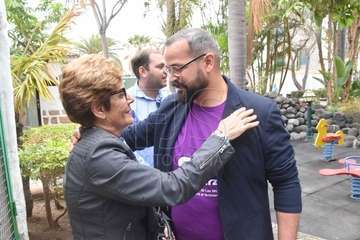 Presentación del programa de actos del Día Internacional de las Mujeres en Telde (Foto TA y FJS)