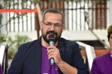 Presentación del programa de actos del Día Internacional de las Mujeres en Telde (Foto TA y FJS)