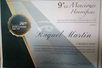 Raquel Martín y David Hatchuell, reconocidos por un colectivo de mujeres (Foto TA)