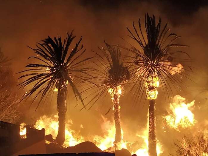 Incendio de Tasarte (Foto TA)