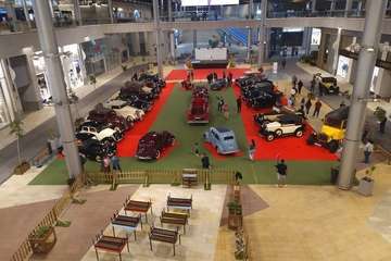 Telde exhibe sus coches clásicos en Alisios (Foto TA)