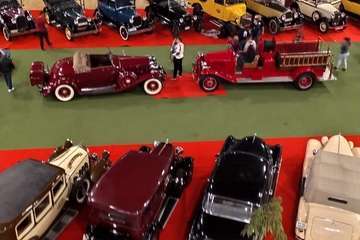 Telde exhibe sus coches clásicos en Alisios (Foto TA)