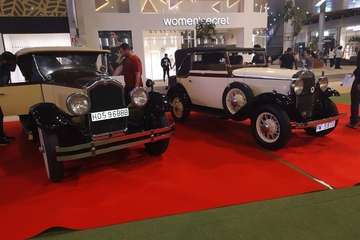 Telde exhibe sus coches clásicos en Alisios (Foto TA)