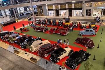 Telde exhibe sus coches clásicos en Alisios (Foto TA)