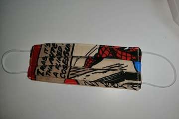 Mascarillas confeccionadas por Tita Rodríguez en Melenara (Foto TA)