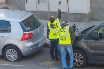 Sirenas en el cumpleaños de Lucía en Telde (Foto TA)