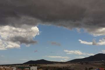 Tarde lluviosa en Telde (Foto Jesús Ruiz Mesa)