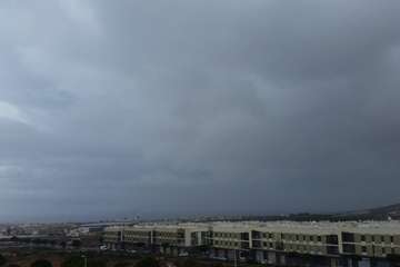 Tarde lluviosa en Telde (Foto Jesús Ruiz Mesa)