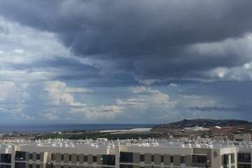 Tarde lluviosa en Telde (Foto Jesús Ruiz Mesa)