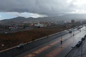 Tarde lluviosa en Telde (Foto Jesús Ruiz Mesa)
