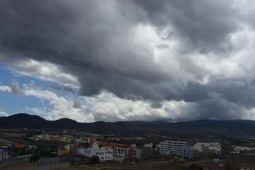 Tarde lluviosa en Telde (Foto Jesús Ruiz Mesa)