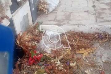 El estado de alarma sume en el abandono a los cementerios de Telde (Foto TA)