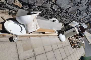 Basura acumulada en diferentes puntos de Telde (Foto TA)